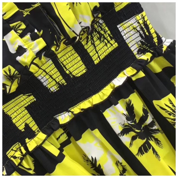 💕 The ANIBEL Palm Tree Dress - Picture 6 of 8